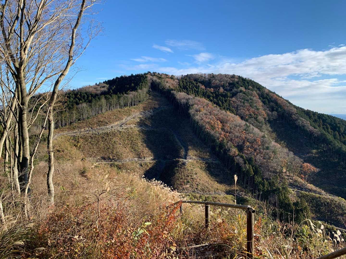 高峯-奈良駄峠-仏頂山 往復コースの写真