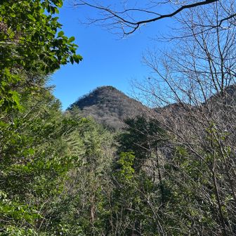 展望台から冬の尖山！ってホントに冬？
