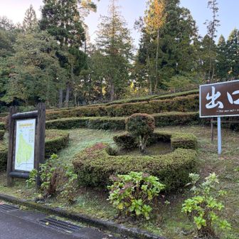 駐車場に戻りましたー