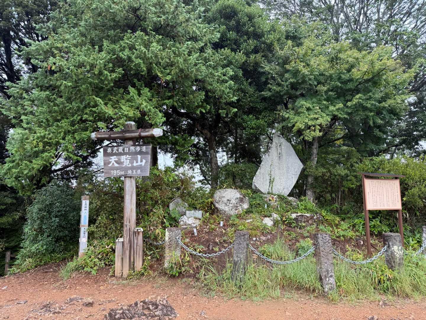 飯能駅-天覧山-天覧山 往復コースの写真