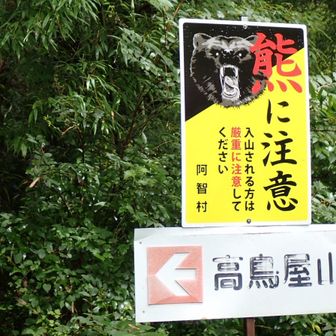 この熊の絵、結構怖かった