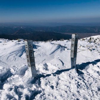 雪山の下りはあっという間