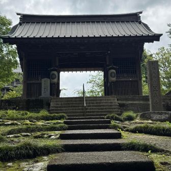 笠森寺の門
