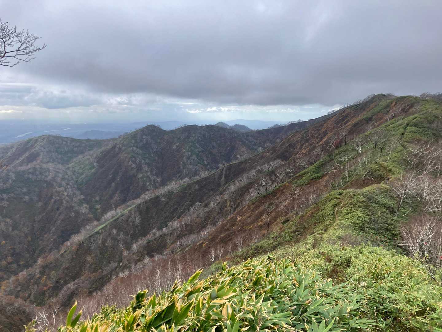 うーん、どこまで行くんだ？
どれが樺戸山なの？