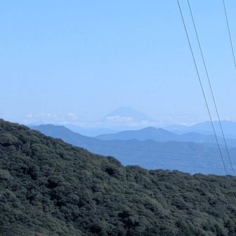 座談山から
