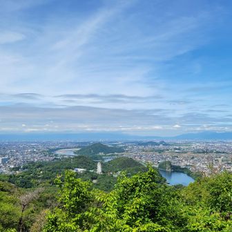 継鹿尾山⛰️山頂から