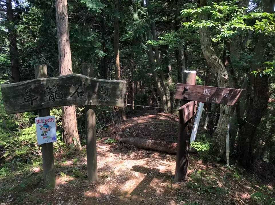 革籠石山の写真