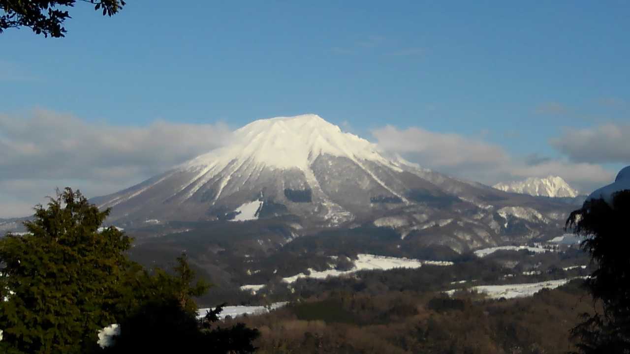 いつ見ても、ここからの大山さん素晴らしい🏔️出雲富士