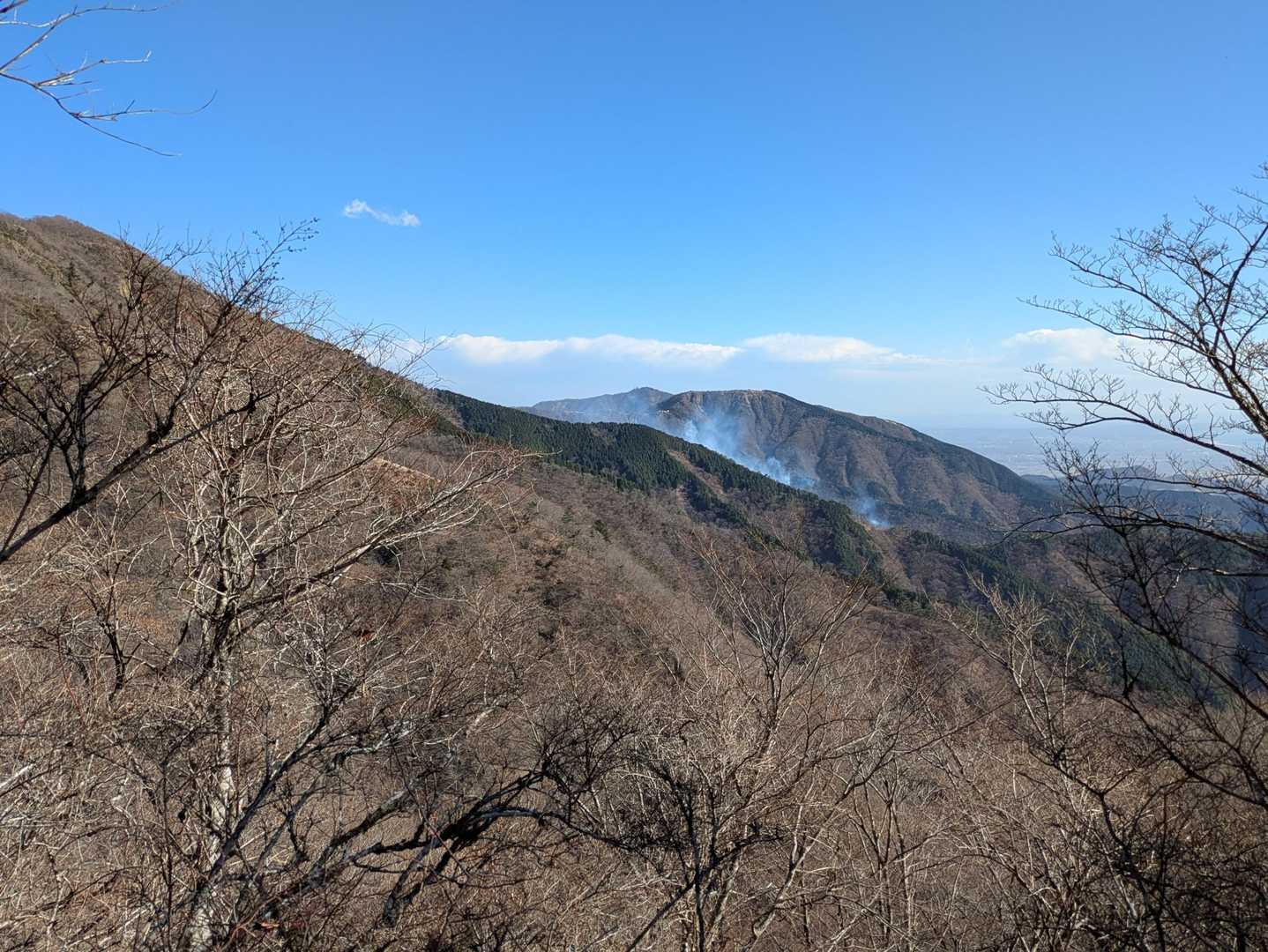 三ノ塔-烏尾山-行者ヶ岳-木ノ又大日-塔ノ岳-小丸-鍋割山 縦走コースの写真