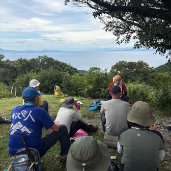 輪になって登山教室