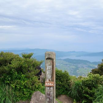 開聞岳登頂〜