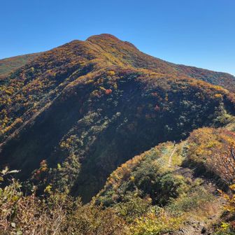カヘヨノボッチから下山してきた道