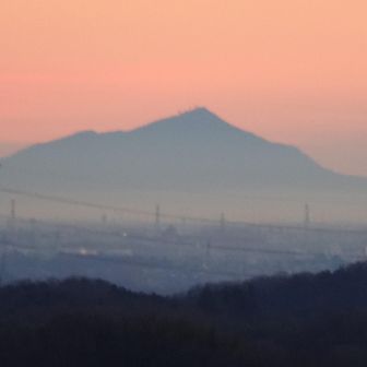 崇台山 崇台山より筑波山