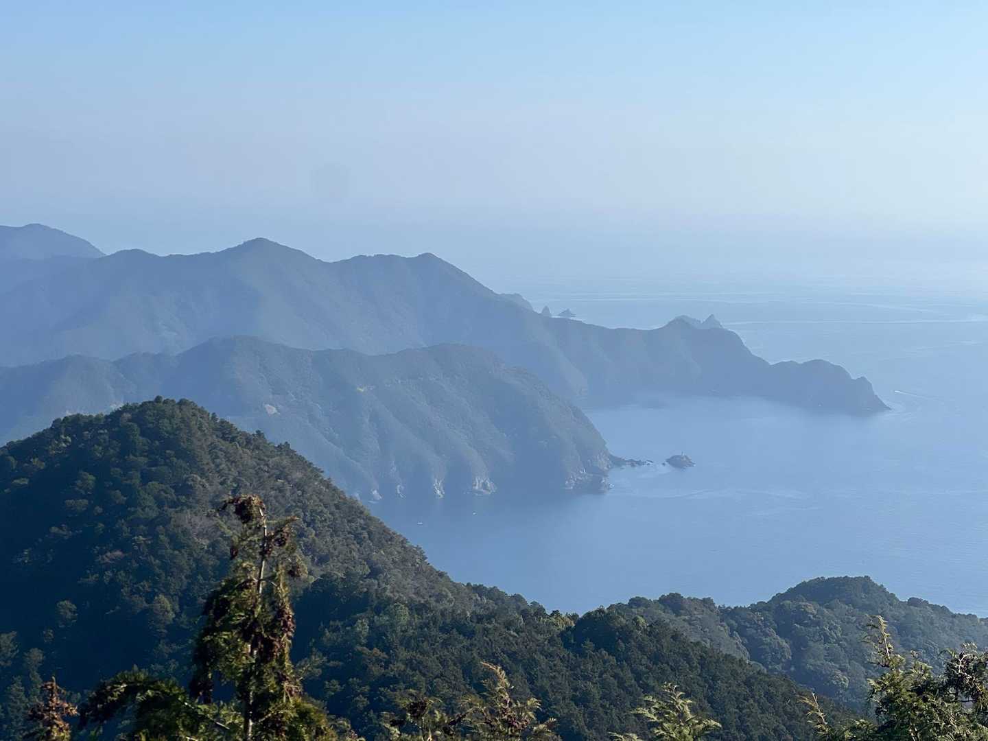 湾が美しい😍