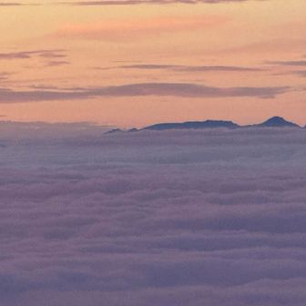 朝☀️ 八ヶ岳⛰️