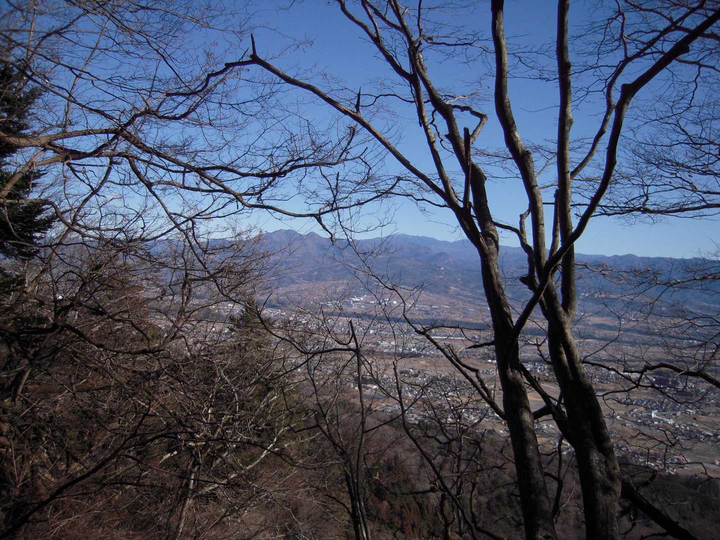 金ヶ岳　茅ヶ岳　金峰山　方面