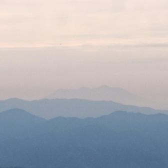 御嶽山まで見渡せましたよ。