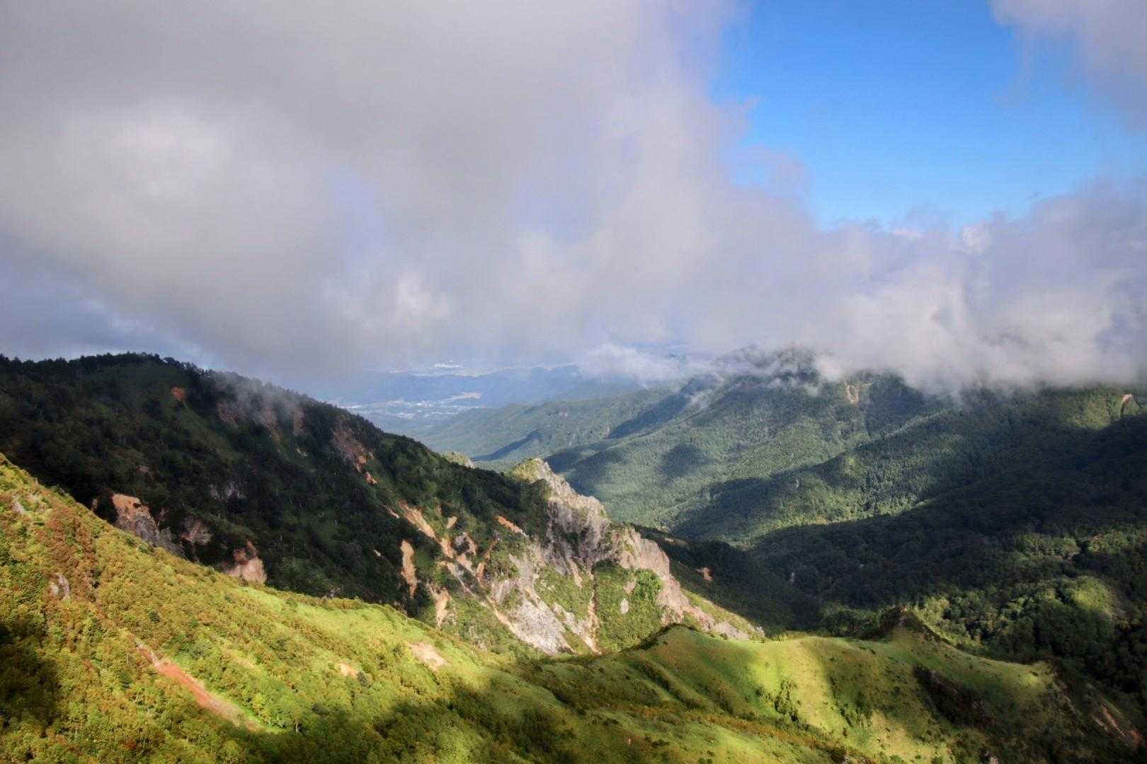 御飯岳登山口-毛無峠-破風岳-土鍋山-毛無山 周回コースの写真