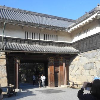 ようやく黒門から入場...