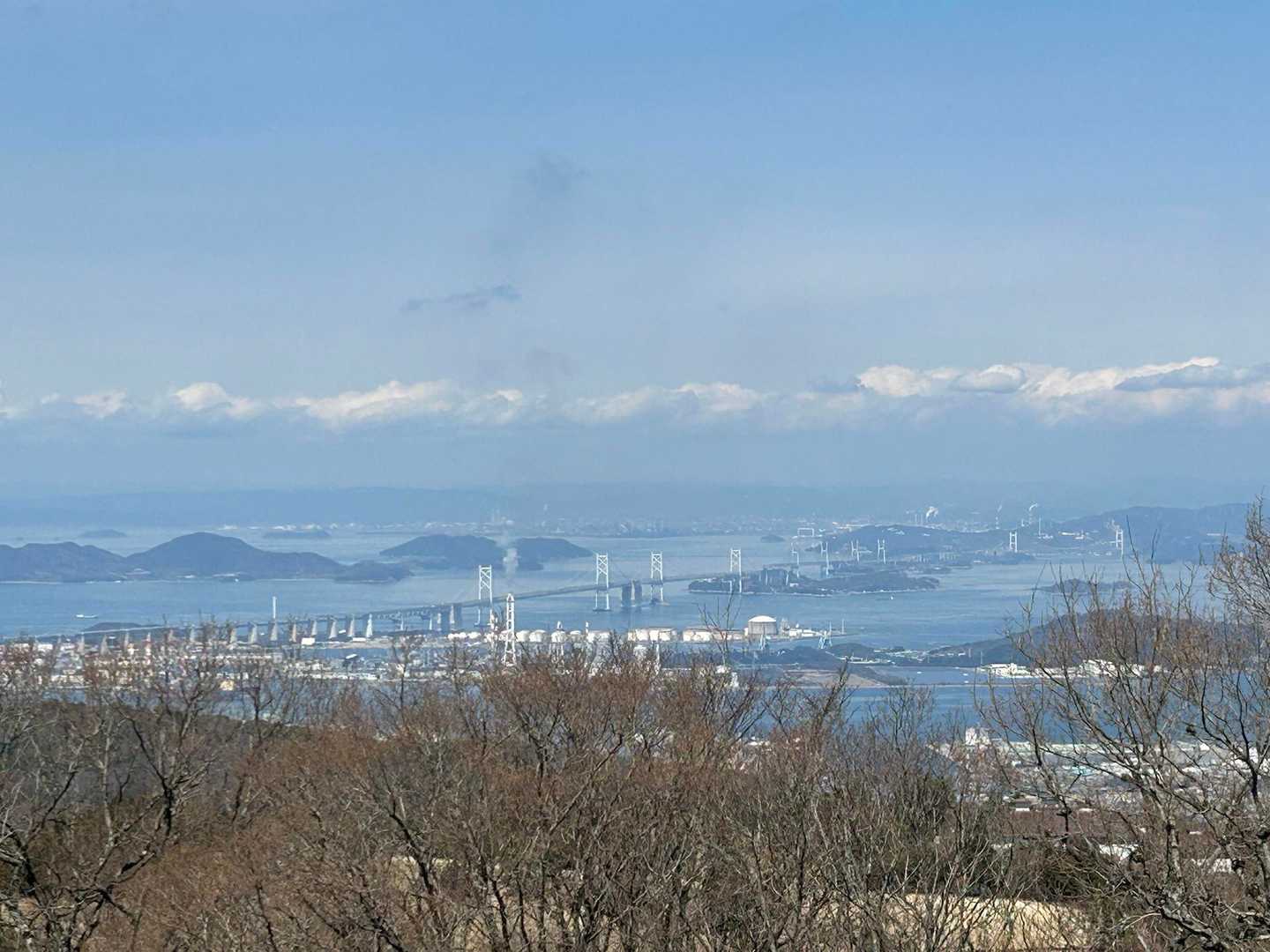 瀬戸大橋がよく見える✨