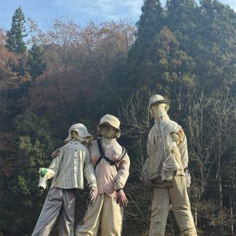 まぁまぁ怖い😱かかし