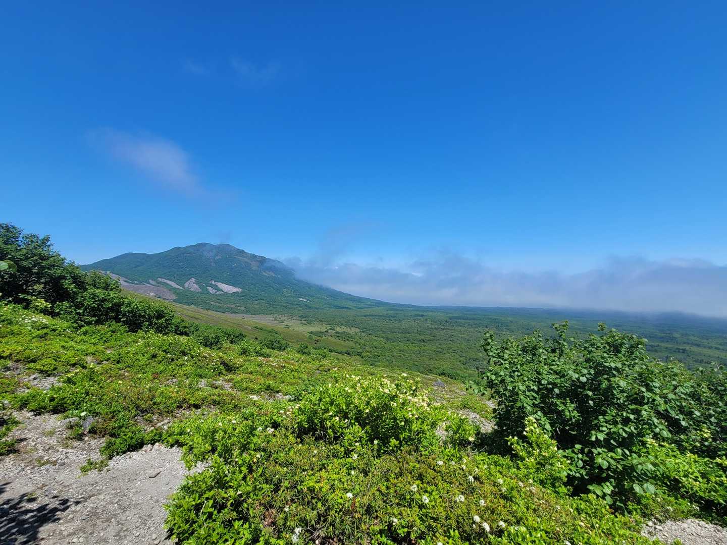 樽前山7合目登山口-樽前山神社奥宮 往復コースの写真