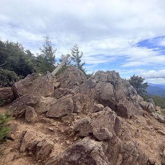 笠取山頂上エリア