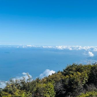 赤星山山頂から
香川県の荘内半島がみえます
