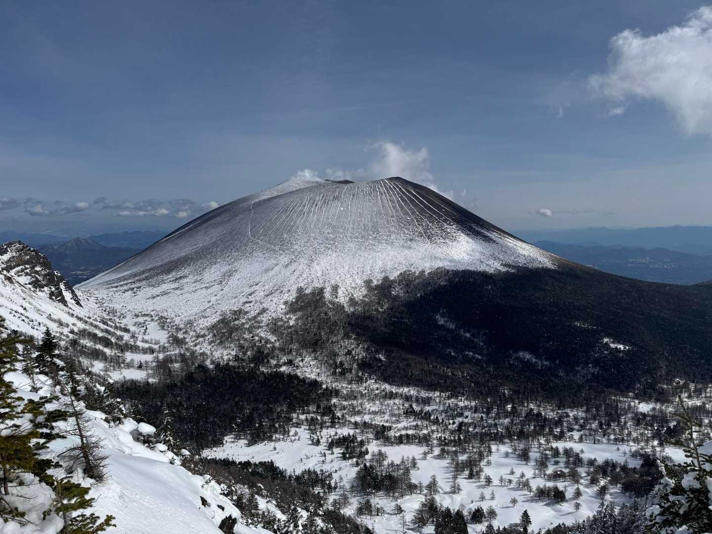 表コース-トーミの頭-黒斑山-蛇骨岳-中コースの写真