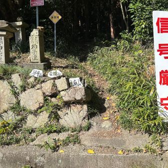 登山口分かりづらい