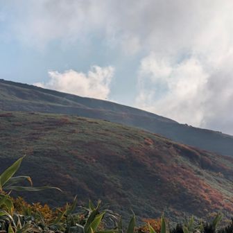 鉾立駐車場近辺が紅葉ピーク