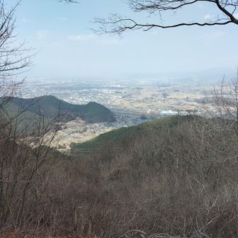 洞が峯からの塩尻