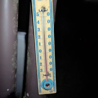 3℃
登り暑くて滝汗💦