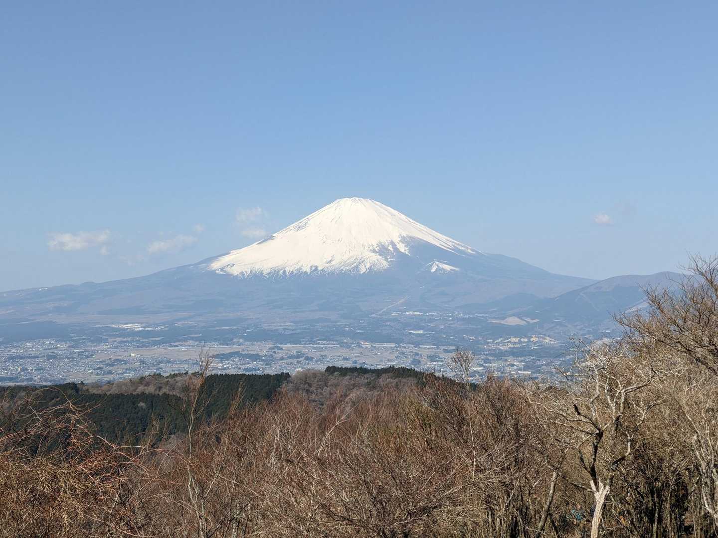 地蔵堂バス停-清水越-矢倉岳 往復コースの写真
