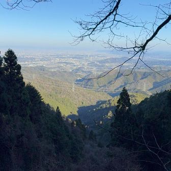 冷えた空気の中に大阪の街が綺麗に見えました