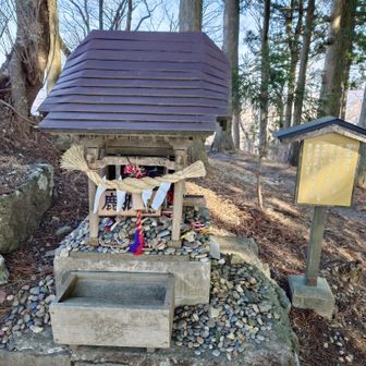 足尾神社⛩️
足の病に霊験あらたか
