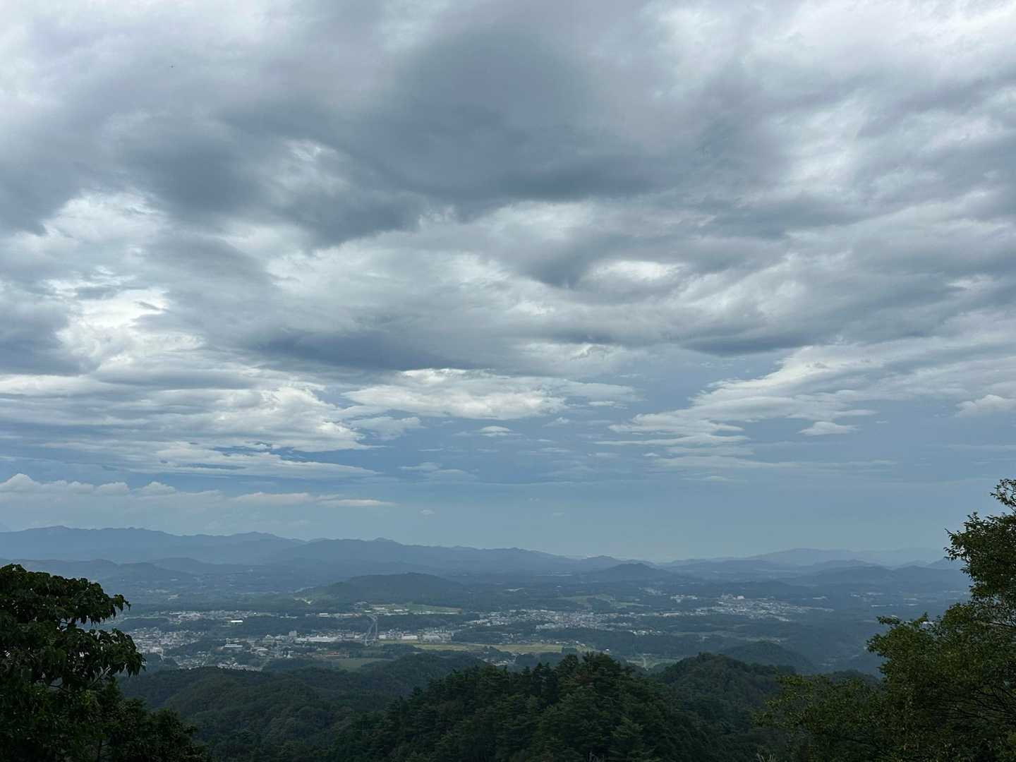 凄い雲の主張…💦