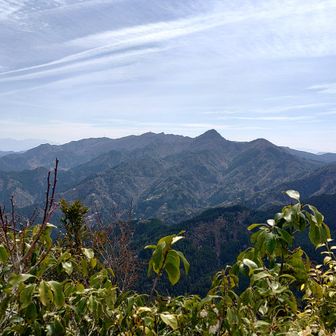 釈迦・御前岳　左奥には九重や由布岳も　写真には写ってない（笑）