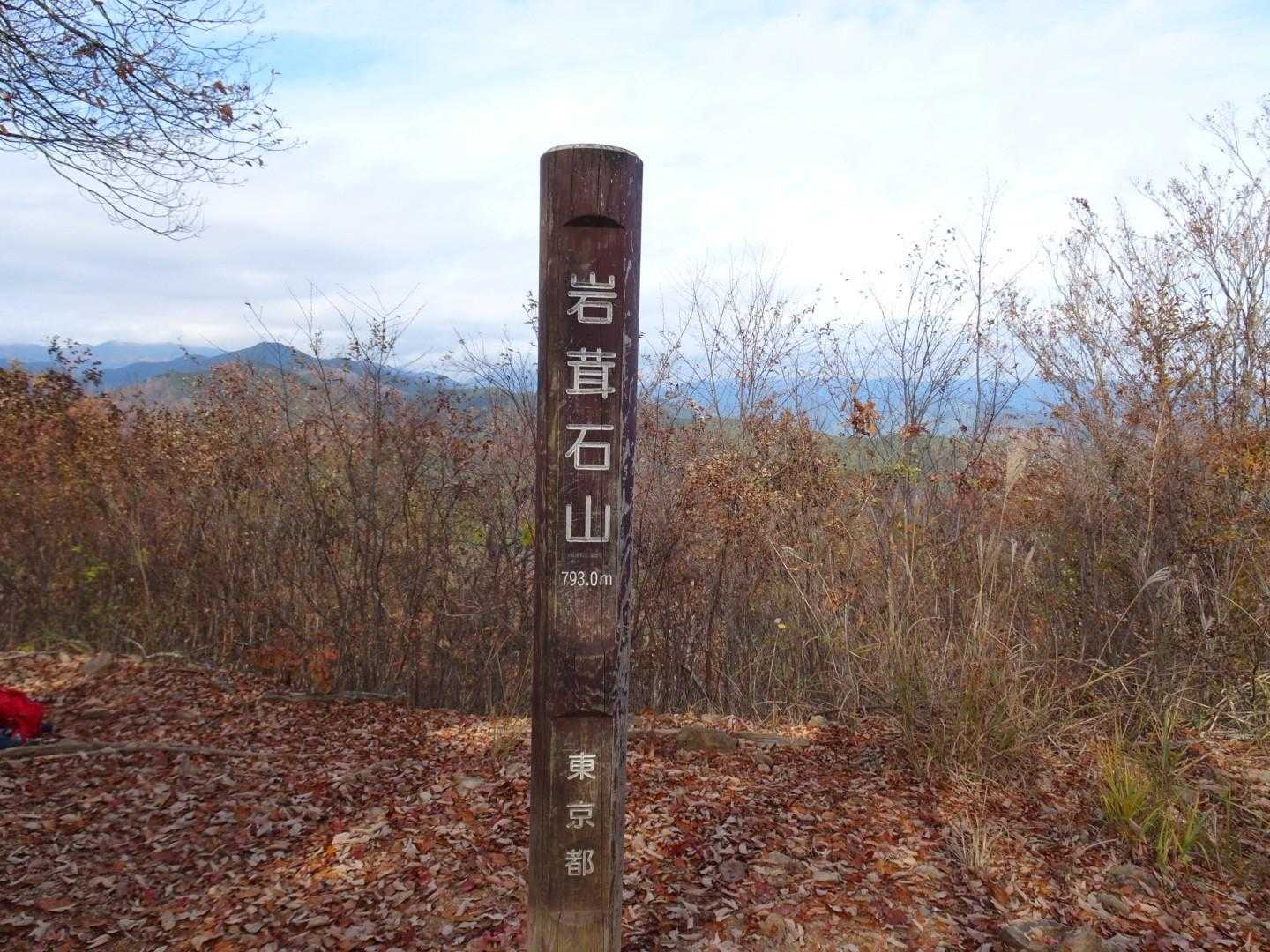 岩茸石山頂
たくさん方が休憩してました