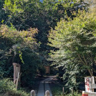 道路を挟んで、あちらへ