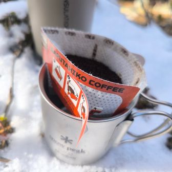 猿田彦コーヒー淹れて