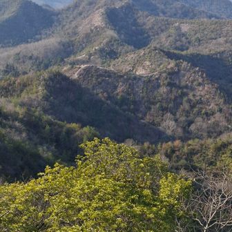 善防山～笠松山方面