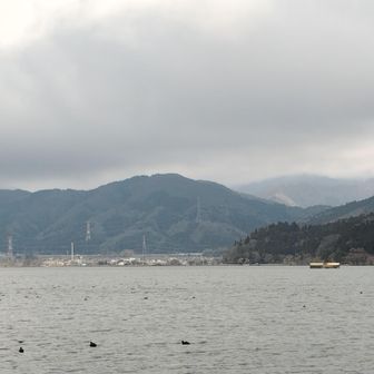 北のお山は雲隠れ
雪は残っているのかな？