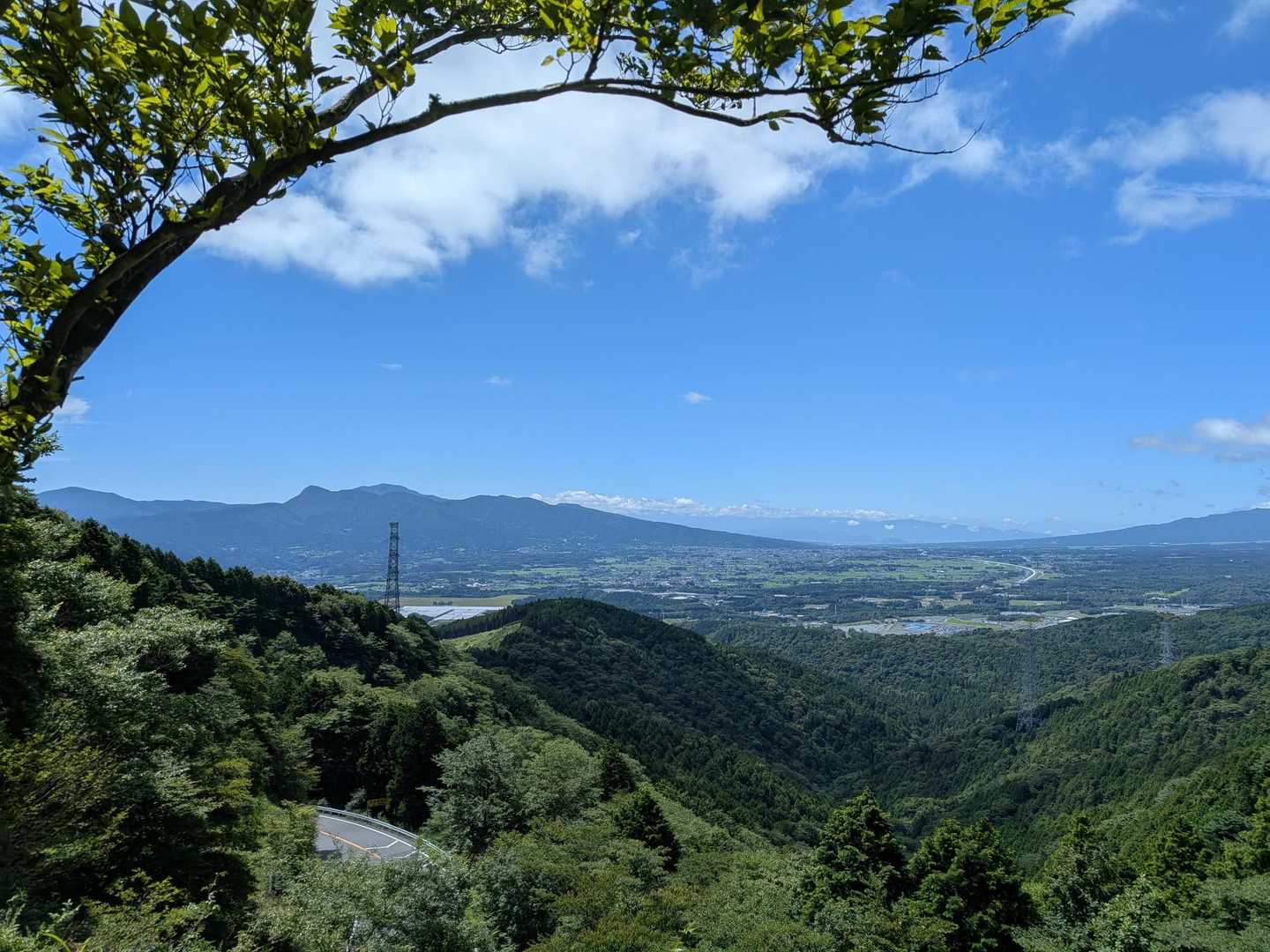 明神峠-明神山-湯船山-白クラノ頭 往復コースの写真