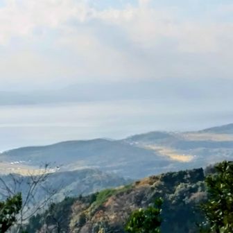 宍道湖の眺め♥️
霞んでいる‼️😭