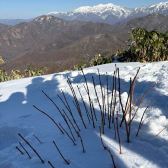 北岳到着‼️
白山‼️更に近くなって北　だけ笑