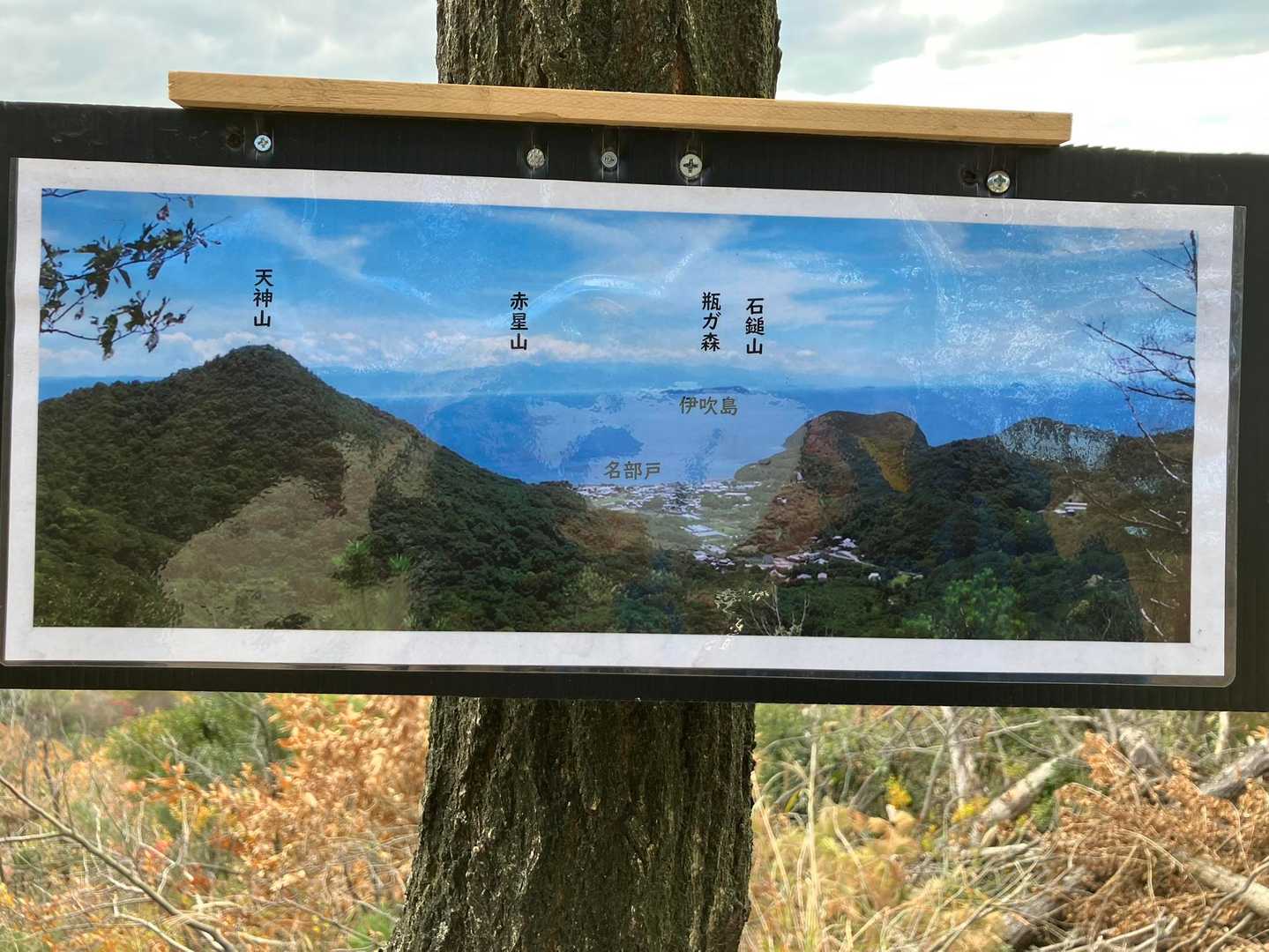 天神山-横峯山-立石山-長坂登山口 周回コースの写真