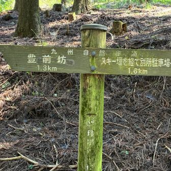 豊前坊～別所駐車場
この標識では2.9㎞