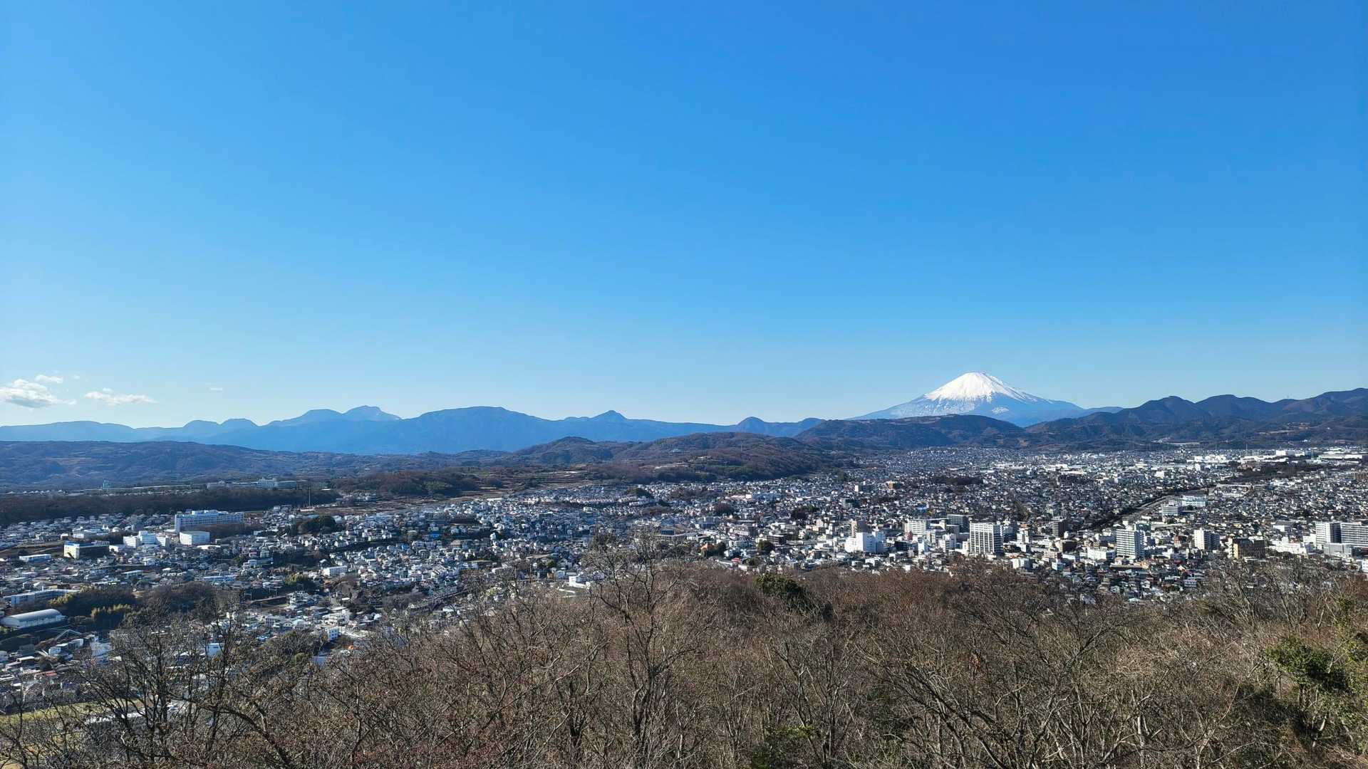 箱根と富士山
