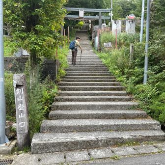 ⛩️からの登山口って何か良いよね〜！